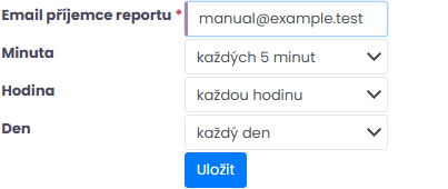 Nastavení pravidelného ISDOC exportu